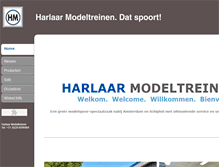 Tablet Screenshot of modeltreinen.nl